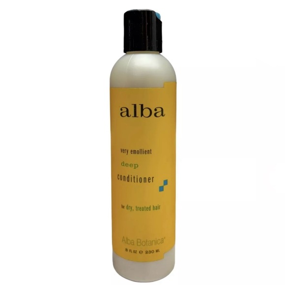 Alba Botanica Very Emollient Deep Conditioner For Dry Treated Hair 8oz - Picture 1 of 2